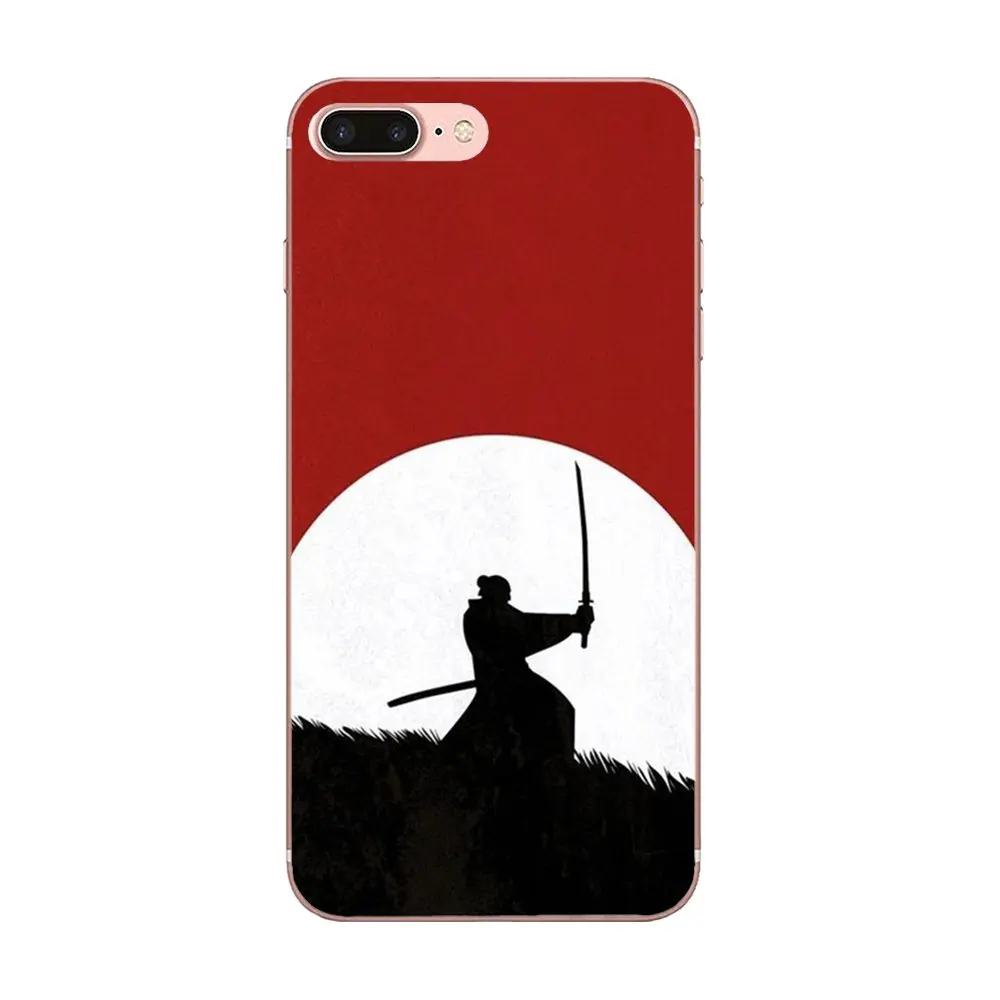 Мягкий чехол для Xiaomi Mi3 Mi4 Mi4C Mi4i Mi5 Mi 5S 5X 6 6X A1 Max Mix 2 Note 3 4 Japan The Samurai Ninja|Бамперы| |
