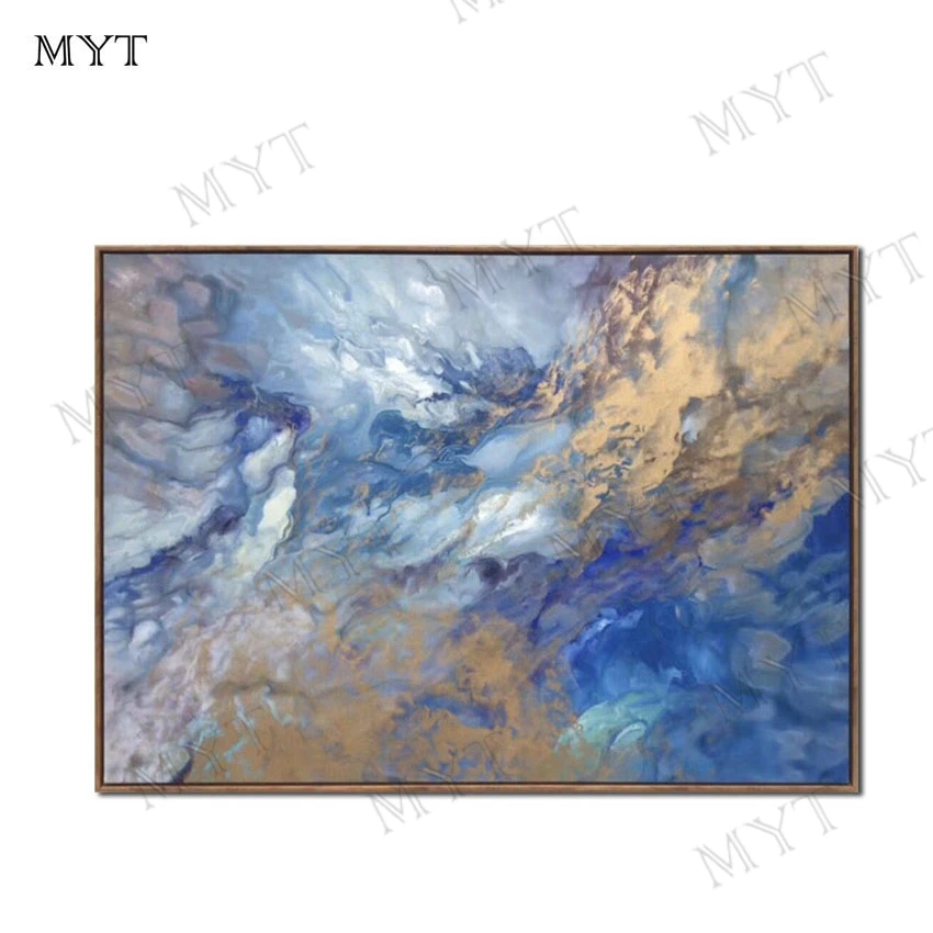 

Myt Best Artist 1 Panel Paintings Gifts Modern Home Decor Wall Art Pictures Handpainted Abstract Clouds Oil Painting On Canvas