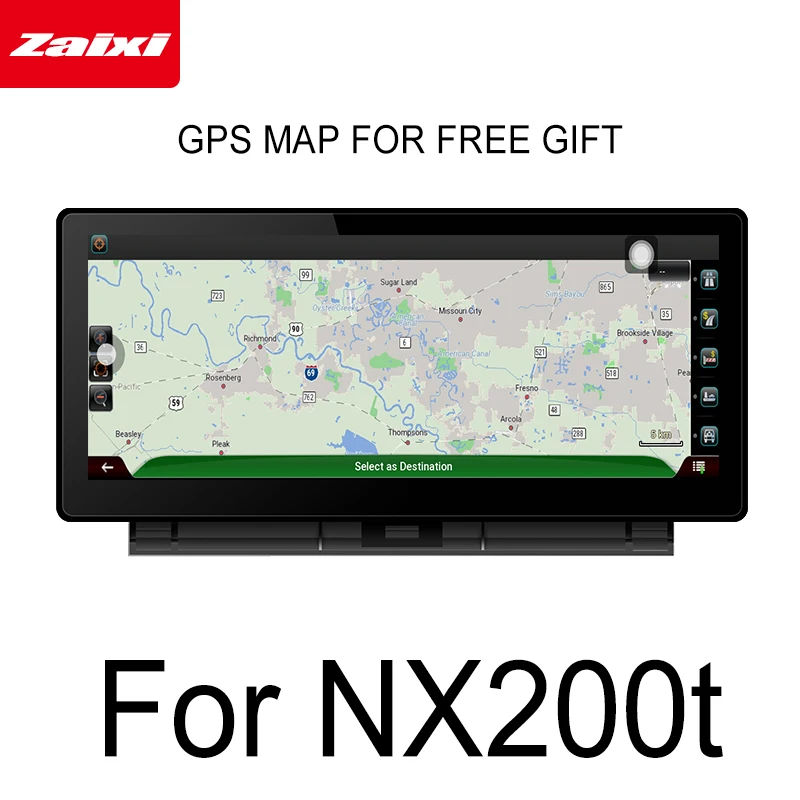 Clearance ZaiXi For Lexus NX 200t NX 300 2014-2017 Car Android Touch Screen Multimedia Player Stereo Display navigation GPS Audio Radio 0