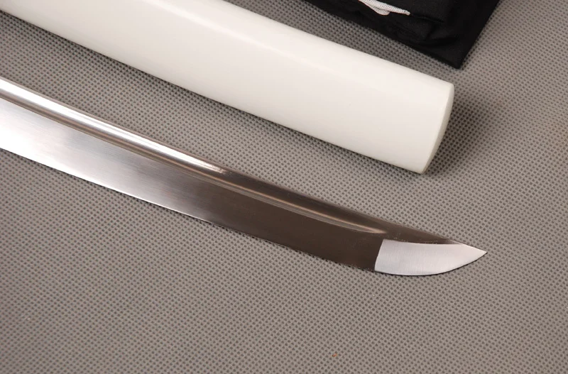 Ши Цзянь острый японский Samurai Tanto 1060 углеродистая сталь полный Танг короткий бой