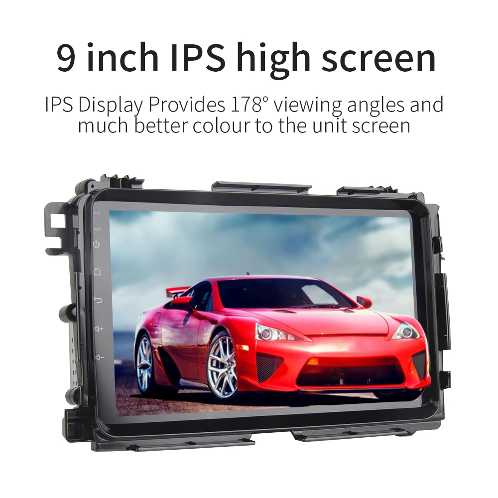 Discount Dasaita 9" Android 9.0 Car GPS Radio Player for Honda Vezel HR-V HRV 2014-2017 with Octa Core 4GB+32GB Auto Stereo Multimedia 4G 2