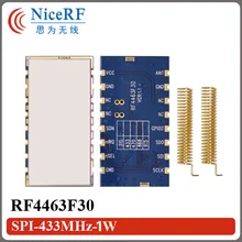 2 шт./лот RF4463F30 1 Вт FSK Беспроводной SI4463 модуль приемопередатчика | 433 МГц Беспроводной приемный модуль РЧ