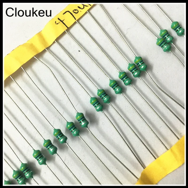 20Pcs 1/4w 470uH 471 Color ring inductance Inductor 0307 471K | Обустройство дома