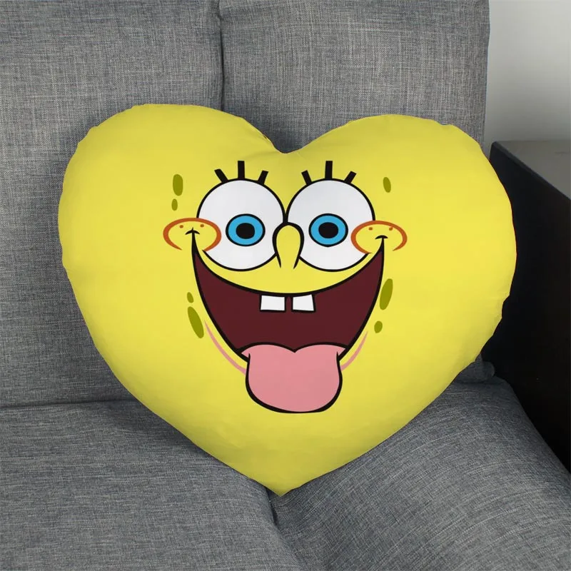 Buy SpongeBob Squarepants Custom Heart Shape Pillow