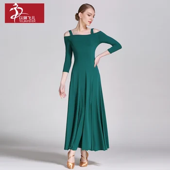 

2017New woman ballroom Standard dance dress dance clothing stage ballroom dress