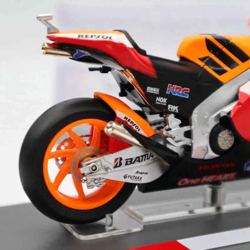 Алтайя для H-NDA RC213V 2012 Dani Pedrosa 1/18 MOTO-GP REPSOL SATU HATI#26 литые под давлением модели