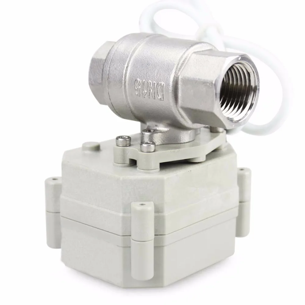 Новый 2 полосный 1/2 &quotDN15 12 V/24VDC 110 V/220VAC нержавеющая сталь 304 нормально