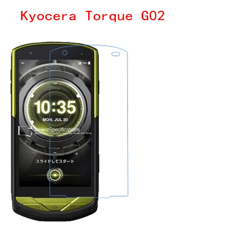 

(3-Pack) For Kyocera Torque G02 KYV35 New functional type Anti-fall, impact resistance, nano TPU screen protection film