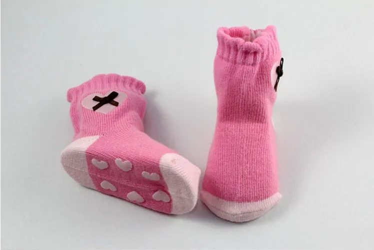 Новинка года, модные осенне-летние зимние носки теплые носки для маленьких мальчиков и девочек брендовые носки для новорожденных