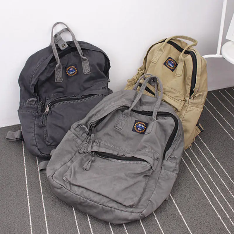 

XIAODOO Casual canvas backpack For men High capacity travel Men's bag sports hiking School bookbag rucksack Unisex Male 2019