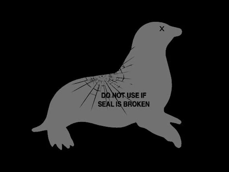 FUNNY TSHIRT Do Not Use If Seal Is Broken T-Shirt men Women Tee Shirt Funny Meme (also available on crewnecks and hoodies SM-5XL | Мужская