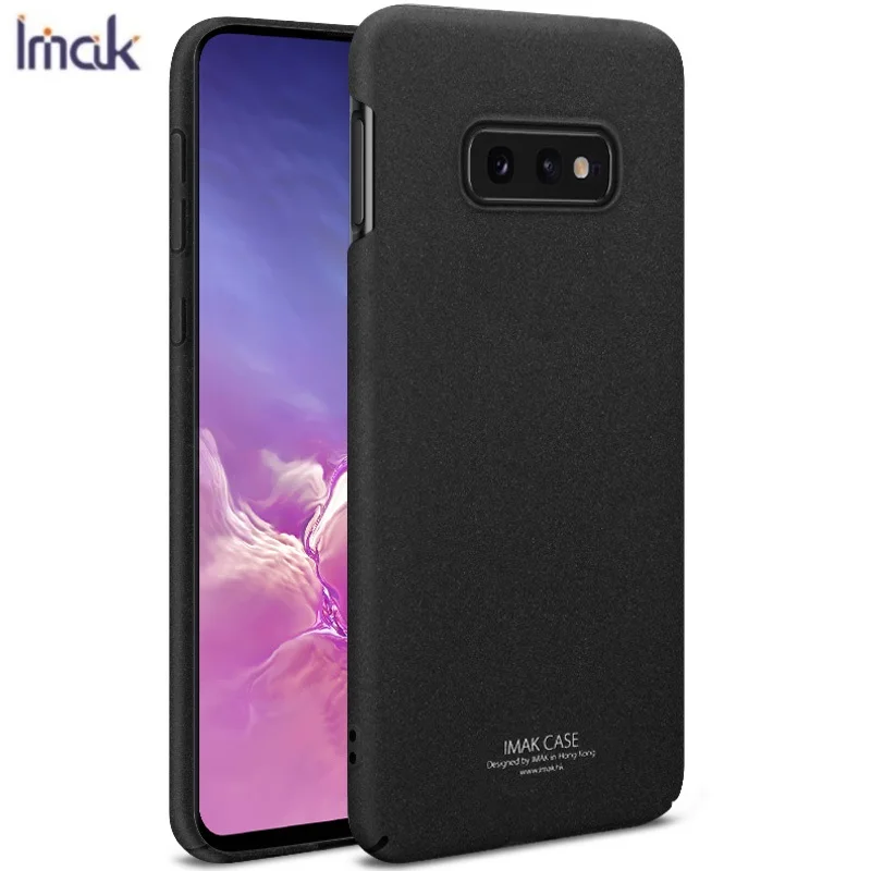 IMAK Ковбой матовая Coque для samsung S10E противоскольжения Hard-PC Mobile Телефон задняя крышка