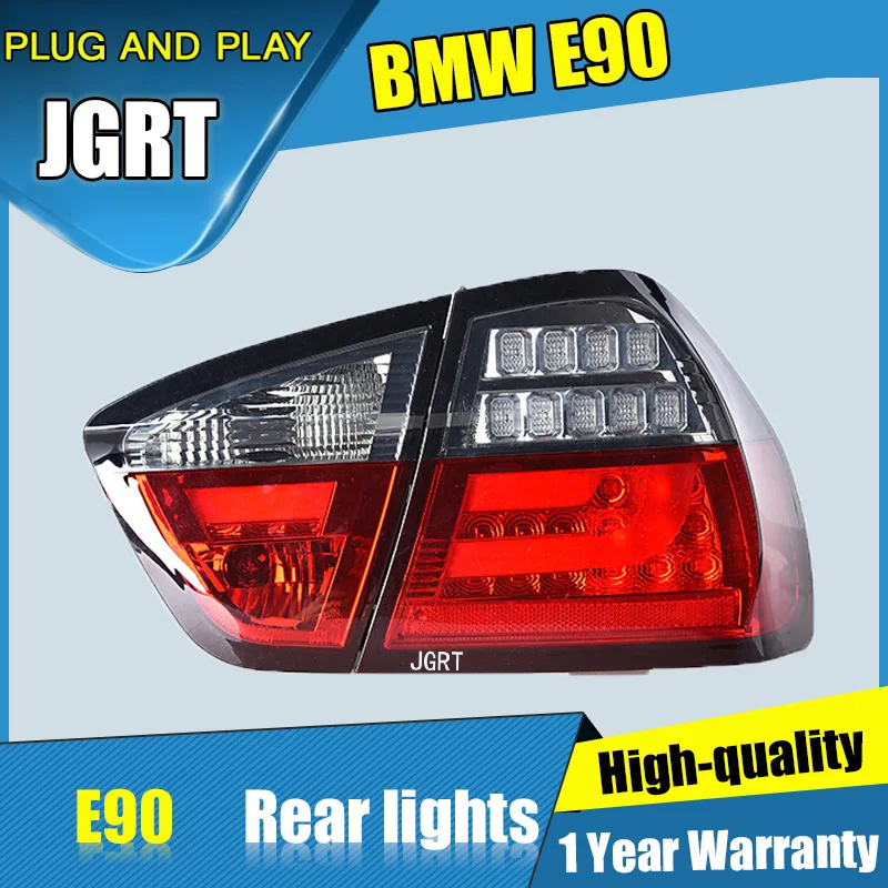 4PCS Car Styling for BMW E90 Taillights 2005 2008 for E90 LED Tail Lamp