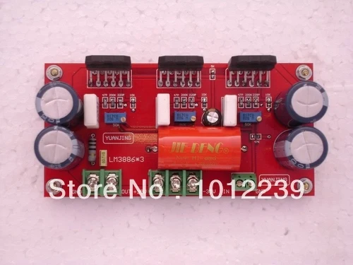 

Assembled LM3886 *3 momo power amp board 150W power amplifier board