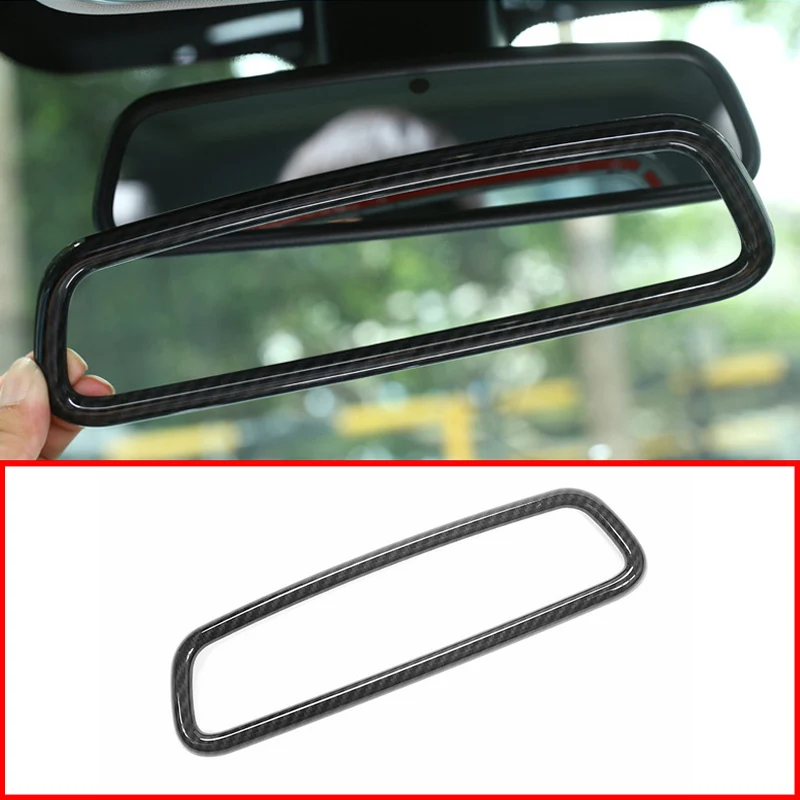 

Car Interior Rearview Mirror Frame Trim Cover Accessories for Land Rover Discovery 4 Range Rover Evoque Range Rover Sport Vogue