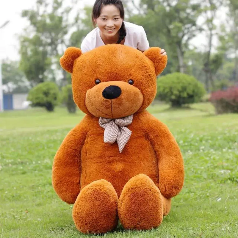

Hot Sale Big Bear Plush Toy Pillow Teddy Doll Stuffed Toys Christmas Valentine's Day Gift for Friends Child