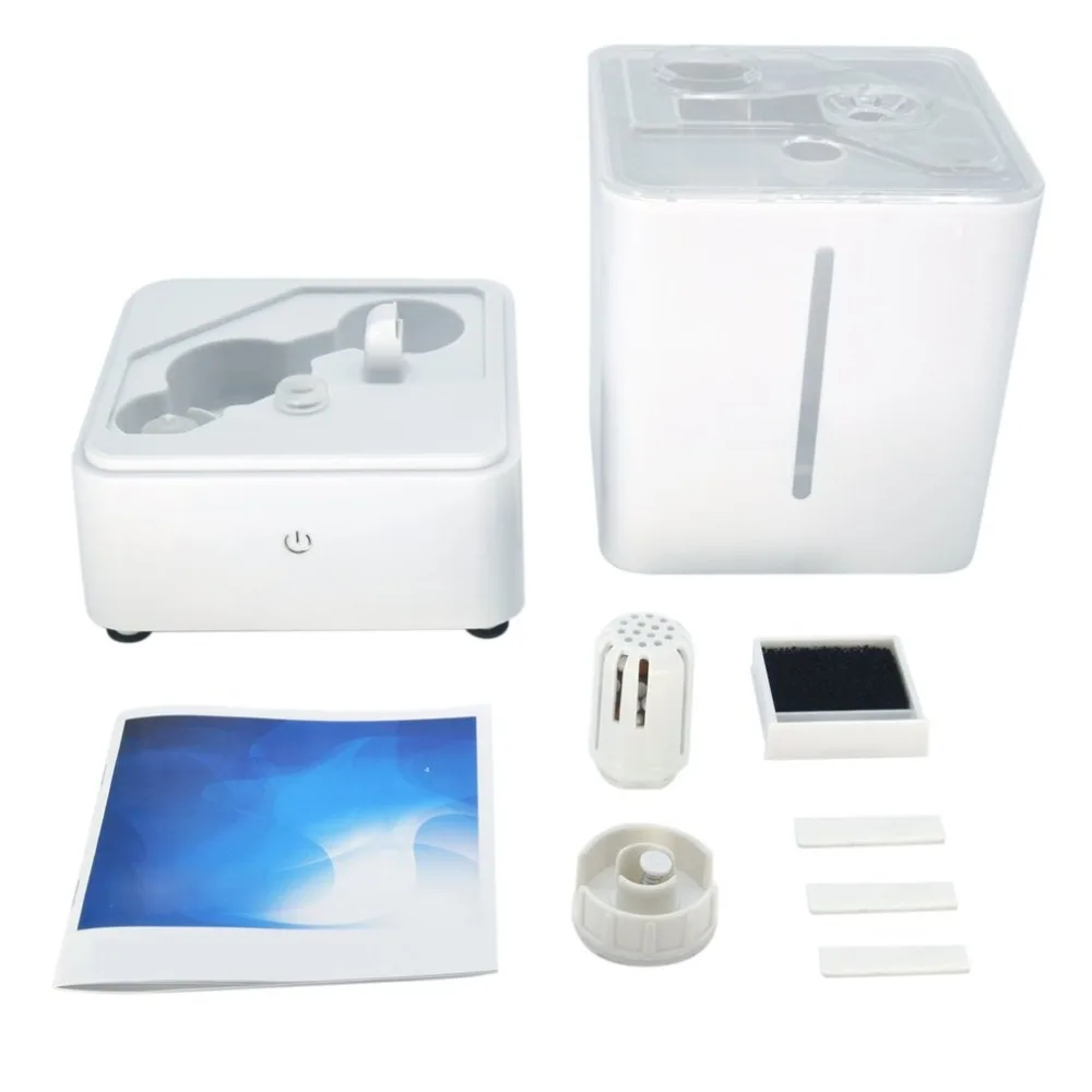 

Cool Mist Ultrasonic Humidifiers for Bedroom with Night Light and Whisper-Quiet Operation,