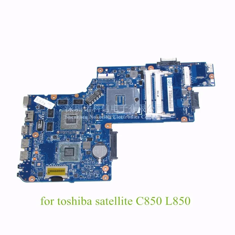 NOKOTION Новый h000051550 материнская плата для ноутбука для Toshiba Satellite C850 L850 15.6 ''DDR3 гарантия 60 дней Полный Испытано