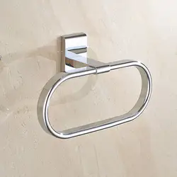 Медное настенное крепление кольцо для полотенец в ванную бытовой пробойник вешалка для полотенец подвеска держатель для домашнего отеля