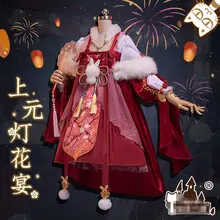 Чудо Никки Лолита фонарь фестиваль Китайский стиль Феи униформа косплей костюм