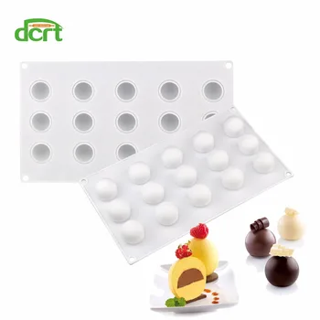 

15 Holes Ball Shaped Silicone Cake Mold For Truffles Chocolate Desserts Baking Pan Cakes Decorating Tools Kitchen Accessories