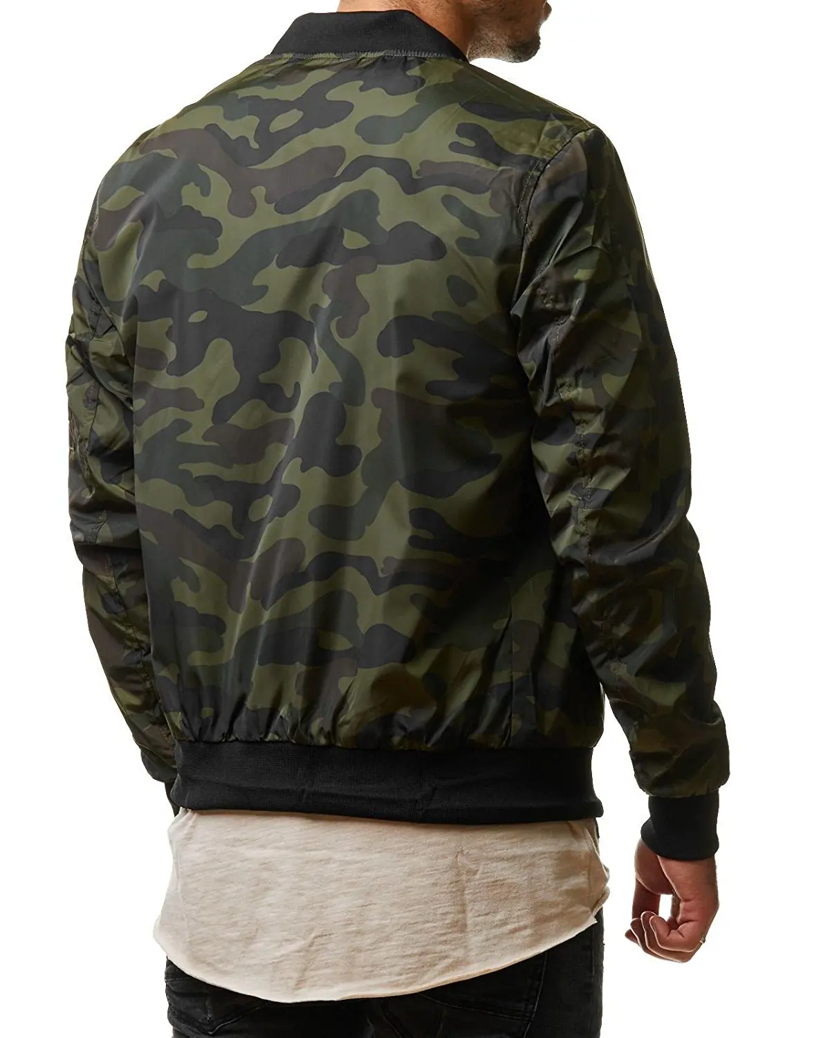  2019 Autumn Casual Men's Camo Jacket Army Military Jacket Camouflage Jacket Men Coats Male Outerwea