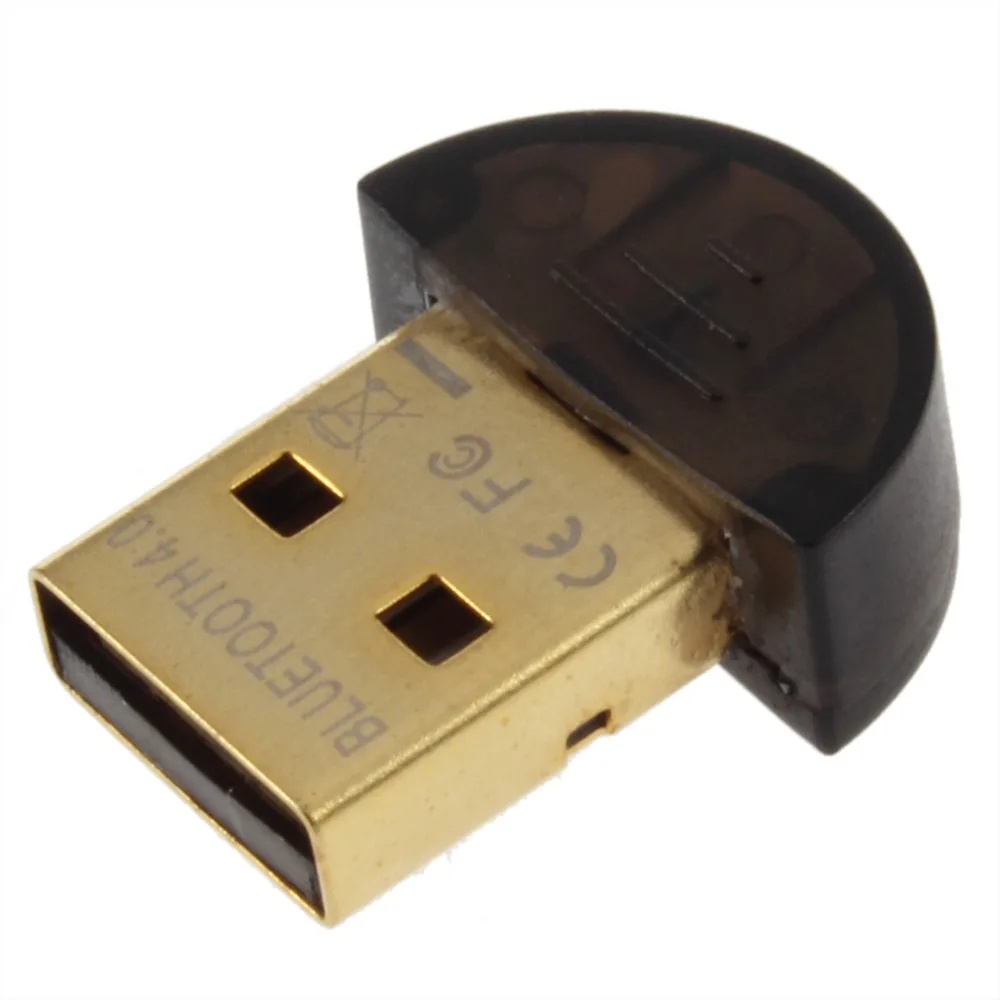 

Mini USB Bluetooth V4.0 20M 3Mbps Dongle Dual Mode Wireless Adapter Device Free / Drop Shipping