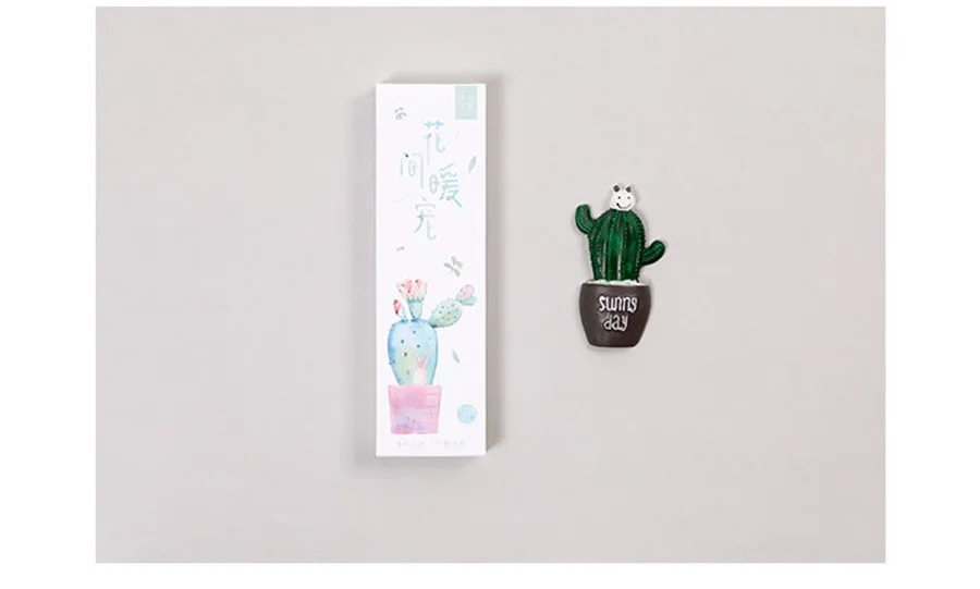 30 шт./кор. Творческий закладки "растения" Маркер канцелярский подарок ...