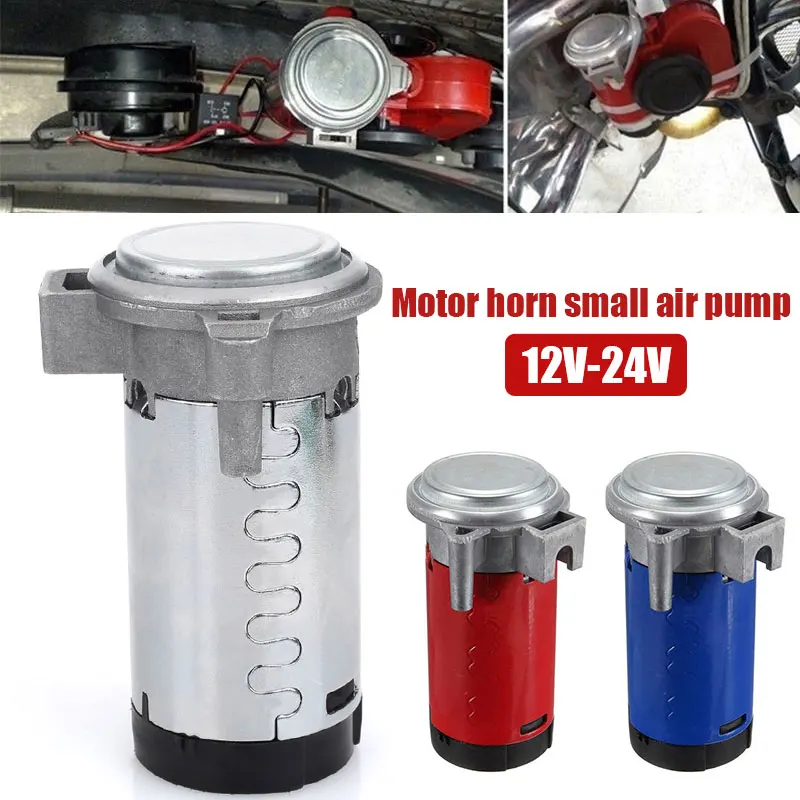 12V 0.08~0.12MPA Air Compressor Motor Air Horn Compressor Simple Car Truck Small Pump