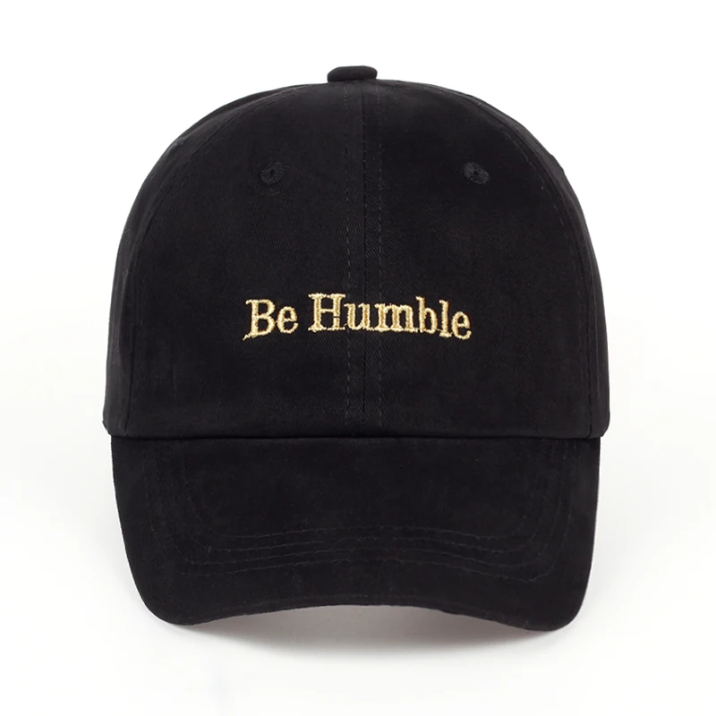 

2017 VORON Brand Casual Baseball Cap Men Women Embroidery be humble Unisex couple cap Fashion Leisure dad Hat Snapback cap