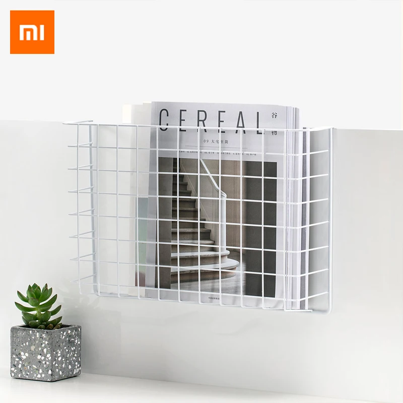 

Xiaomi Mijia Multifunction Hanging storage rack Metal Material Strong bearing capacity Punch free Kitchen closet desk storage