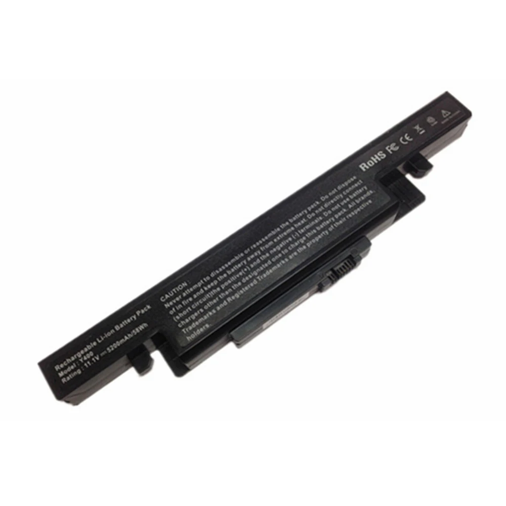 5200mAh for Lenovo Laptop battery Y400 Y490 Y490P Y490A  Y410P Y410 Y400N Y500N Y500 L11S6R01 L11L6R02 L12S6E01 L12L6E01