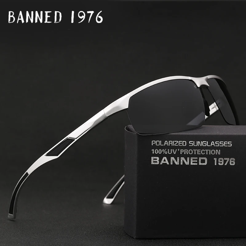 

2019 New Arrival Aluminum Brand men Sunglasses HD Polarized Lens Vintage Eyewear Accessories Sun Glasses Oculos For Men male 605