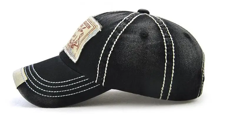 AGRADECIDO Jeans Baseball Cap Snapback Embroidered Canvas Dad Hat Hip Hop Rcok Roll Gorras Bone Masculi Men Women Baseball Cap