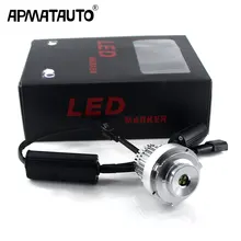 2 шт. Ангельские глазки Светодиодный Маркер светильник s 40 Вт нет ошибок для BMW 5-Series E60 E61 LCI светодиодный Halo Кольцо светильник лампа Наборы головной светильник стайлинга автомобилей