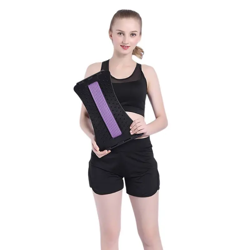 

Spine Pain Relief Lumbar Traction Stretching Device Waist Spine Relaxed Back Massage Board Prevention Lumbar Hernia Brace