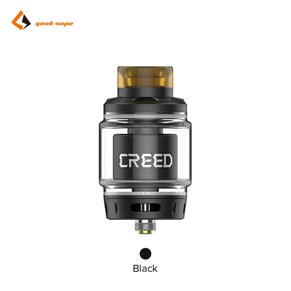 

Clearcance Original Geekvape Creed RTA 6.5ml Extend Capacity Three Interchangeable Airflow Tank Single Dual E-cig Vape Atomizer