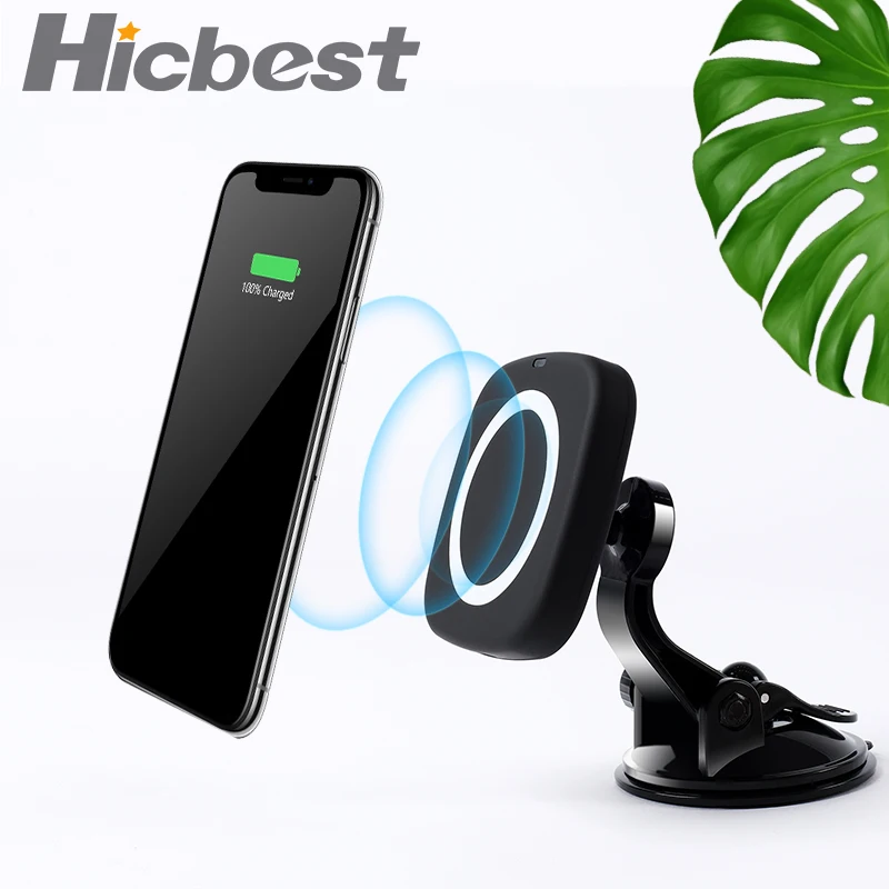 

Qi Magnetic Car Wireless Charger Magnet for iPhone X XS 8 10W Fast Wireless Charging Phone Induction Charger for Samsung S8 S9