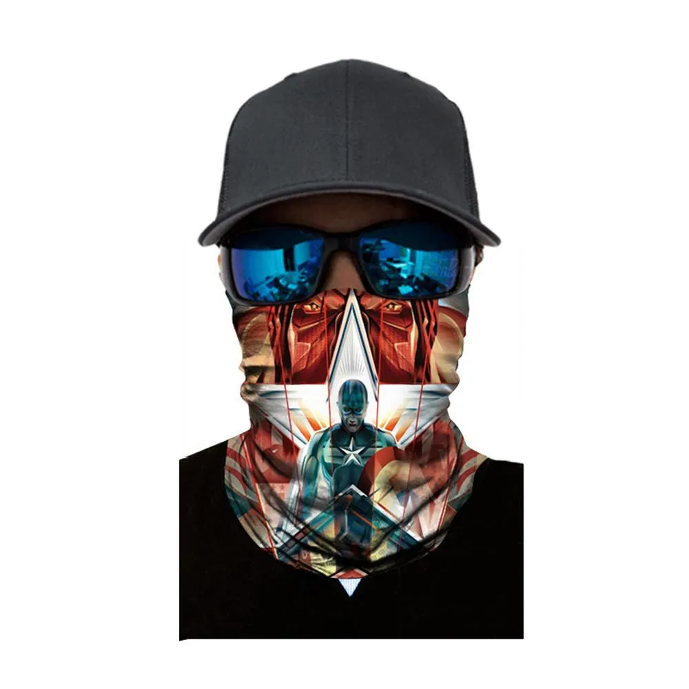 cheap Cycling Motorcycle Head Scarf Neck Warmer Face Mask Ski Balaclava Headband Bike Winter Mask Riding Cyling Equipment 6.5