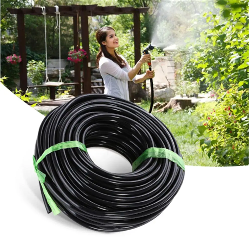 High Quality 20M 35 MM And 47MM Black Micro Irrigation Pipe Water Hose Drip Watering Sprinkling Home Garden for Drip Arrow tuyau arrosage1_