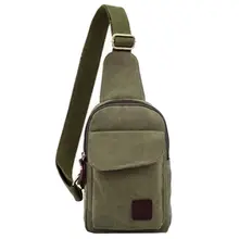 Outdoor Sports Military Messenger Bag Travel Rucksack Hiking Sport Chest Bag Canvas Small Crossbody Back Pack