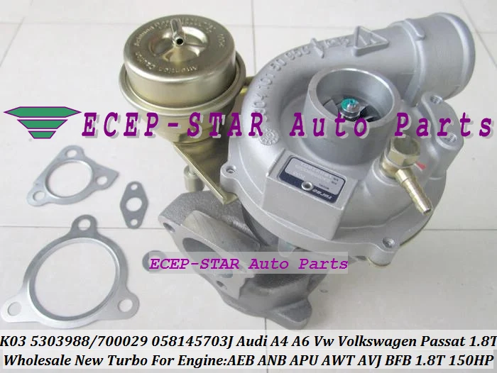 K03 53039880029 53039700029 058145703J Turbo Turbocharger For AUDI A4 A6 VW VOLKSWAGEn Passat 1.8T AEB ANB APU AWT AVJ BFB 150HP (3)
