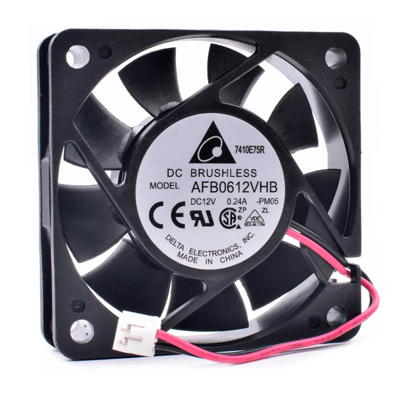 

Brand new original AFB0612VHB 6cm 6015 60x60x15mm 60mm fan 12V 0.24A power transformer ball cooling fan