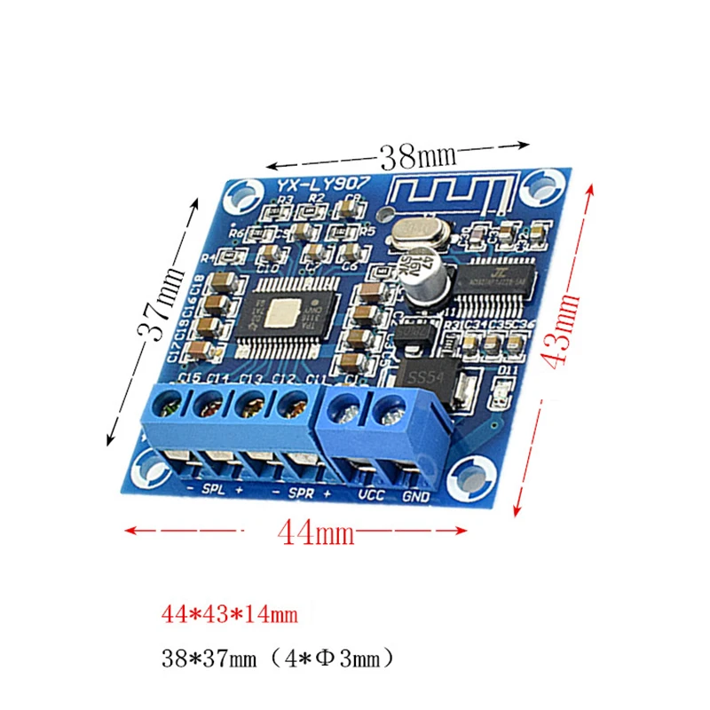 TPA3116D2 Bluetooth 4 2 усилитель мощности плата Amplificador 50 Вт + Двухканальный аудио модуль DC12