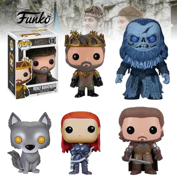 Action Funko Giant Wight Figure Toys Collectable Gift model Game Of Thrones Renly Baratheon Ygritte Robb Stark Grey Wind Toy BHO