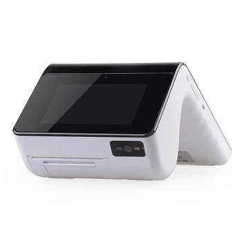 

all in one pos printer 4g gsm barcode reader PT7003 with EMV card reader