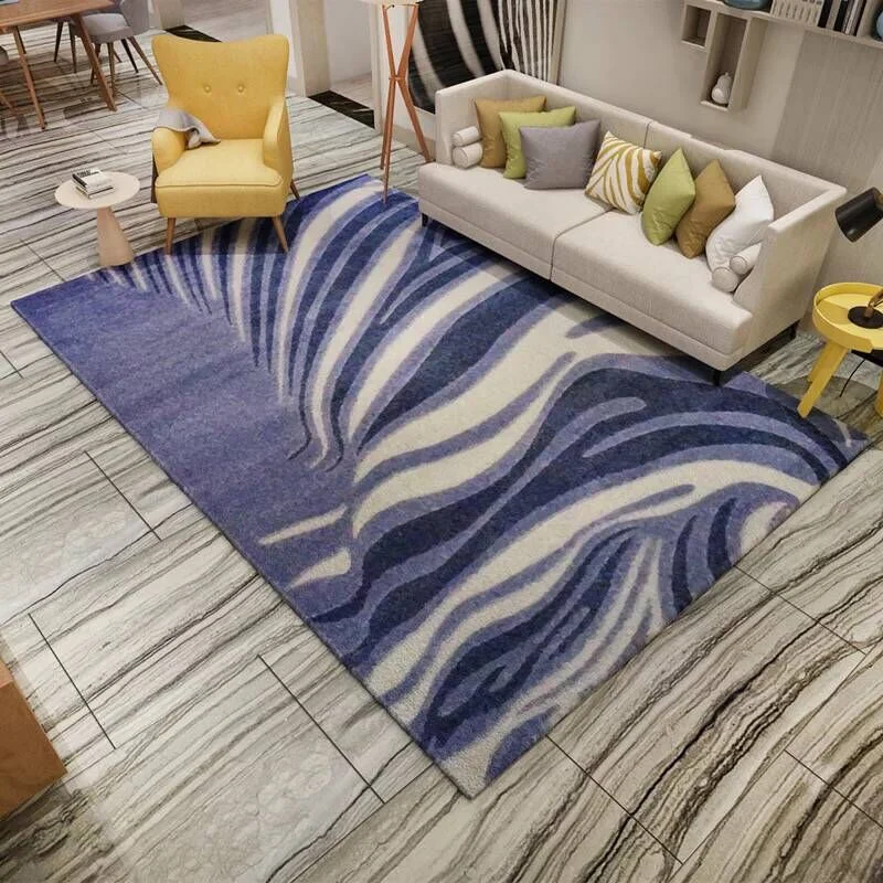 

Modern Fashion Super Soft Carpet Abstract art Pad Bedside Blanket Doormat Outdoor Prayer Parlor Home Floor Mat Anti-slip Rugs