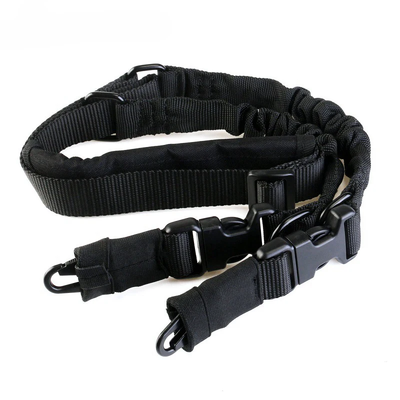 

Adjustable Military Two Point Gun Sling Tactical Hunting Rifle Gun Accessories Gun Rope Airsoft Shooting Elastic Bungee Strap