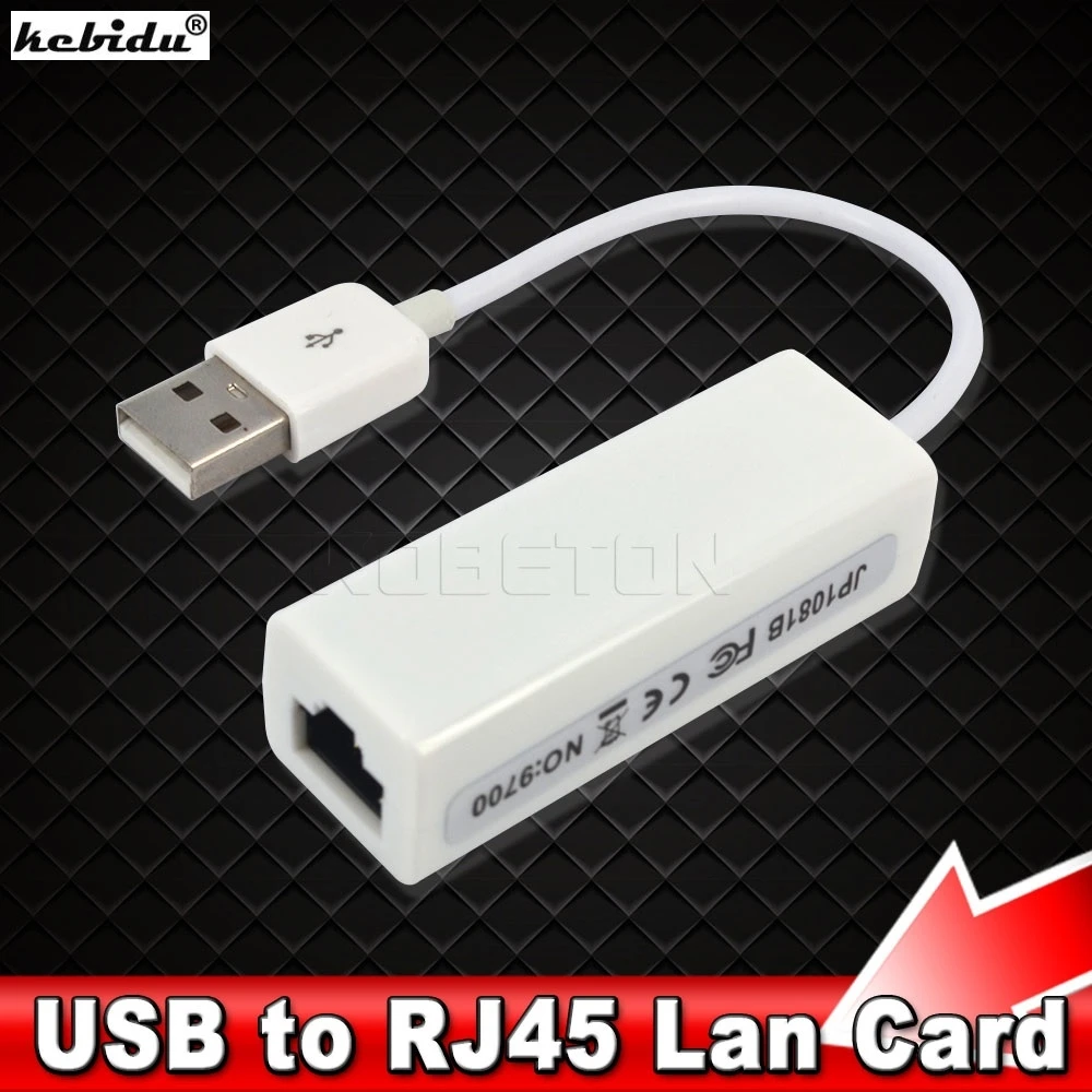 kebidu RD9700 USB 1.1 to RJ45 Lan Mini Network Card Adapter