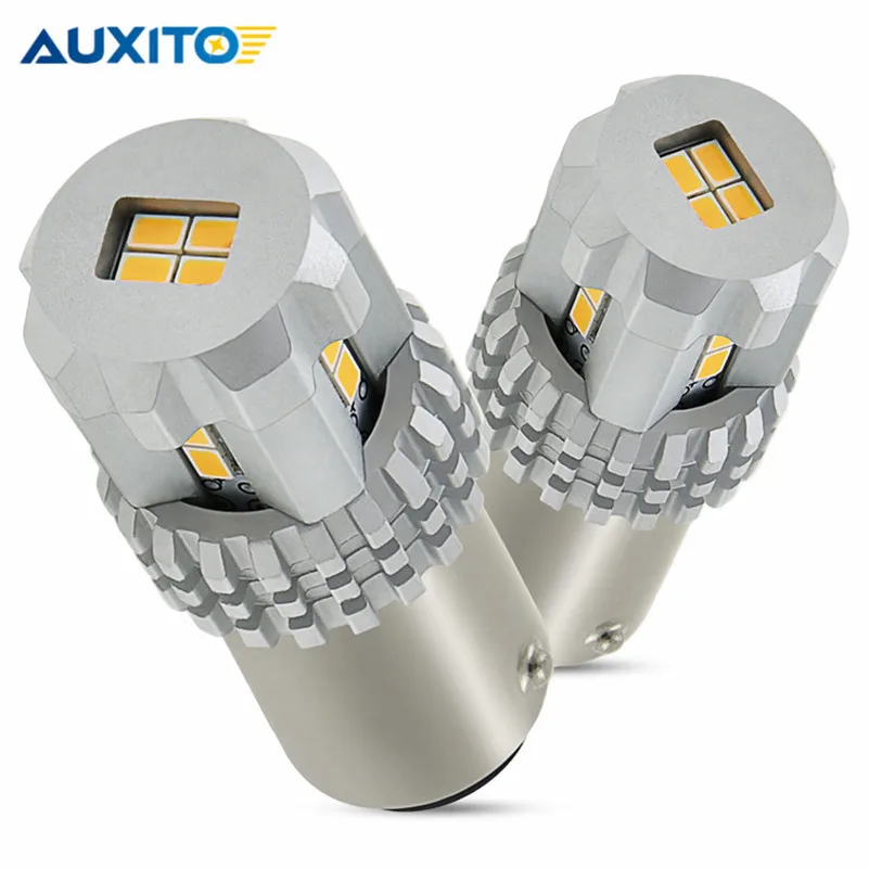 

2PCS P21/5W BAY15D 1157 LED Signal Lamp Car Light Bulb TaiL Brake Stop Reverse DRL Light 7507 Lamp Amber Yellow